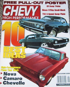 CHEVY HIGH PERFORMANCE 2000 AUG - BLOWERS, 1600HP 396